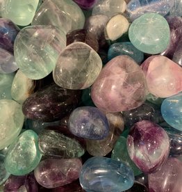 Village - Charleston Fluorite | Tumbled | 15-30mm | China