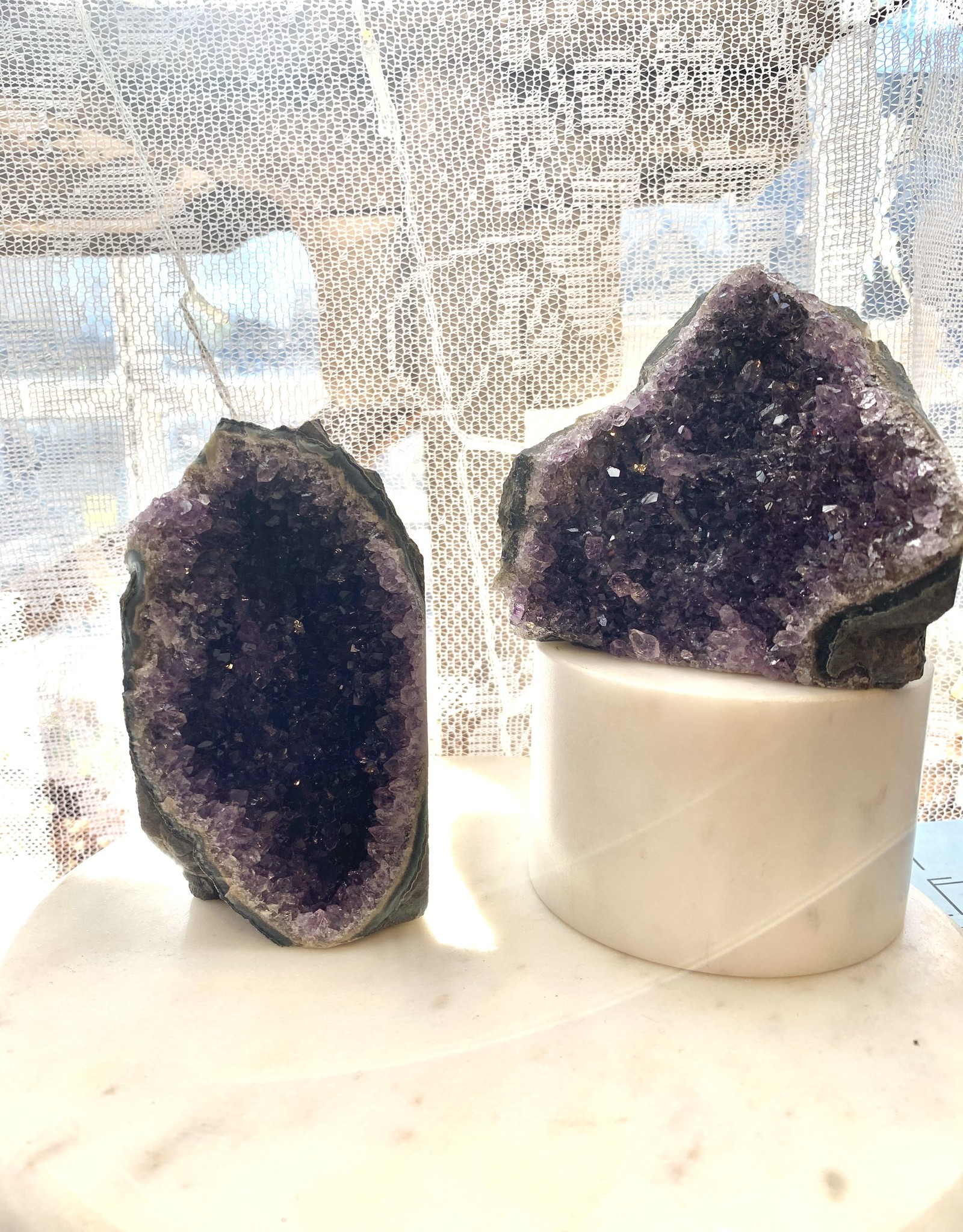 Amethyst | Cut Base Cluster | 3-6" | Uruguay