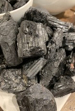 Black Tourmaline Rough | 25-50 MM | Brazil
