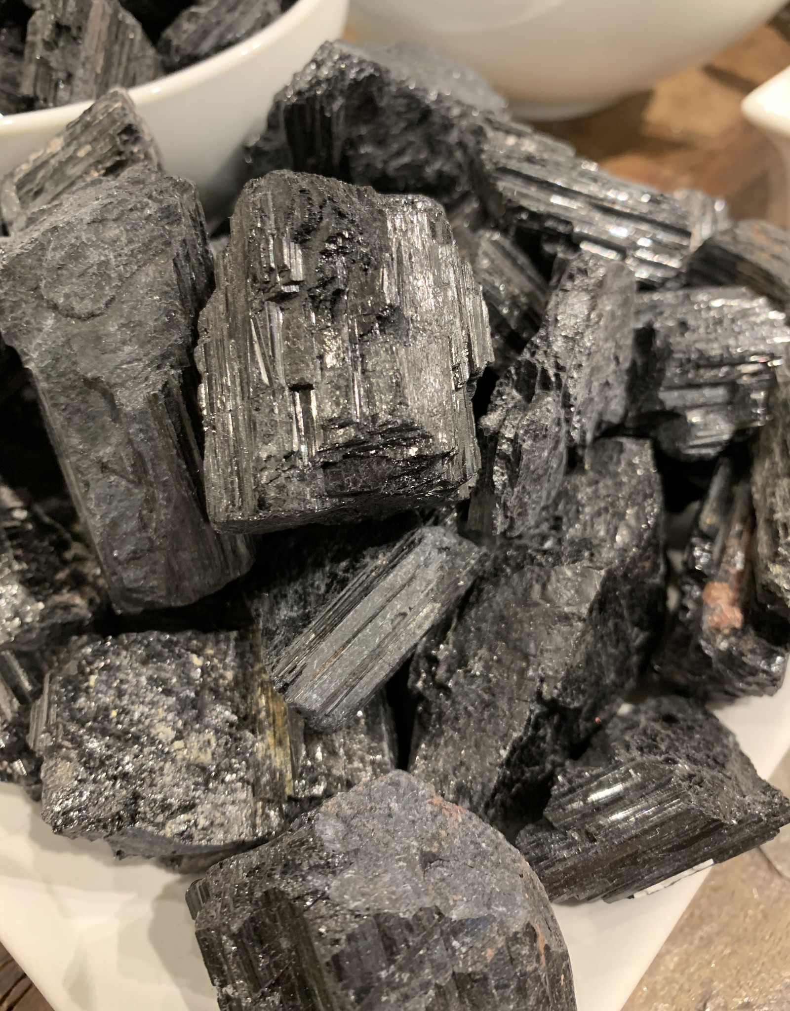 Black Tourmaline Rough | 25-50 MM | Brazil