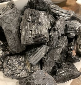 Black Tourmaline Rough | 25-50 MM | Brazil