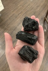 Pelham Grayson Black Tourmaline Rough | 25-50 MM | Brazil