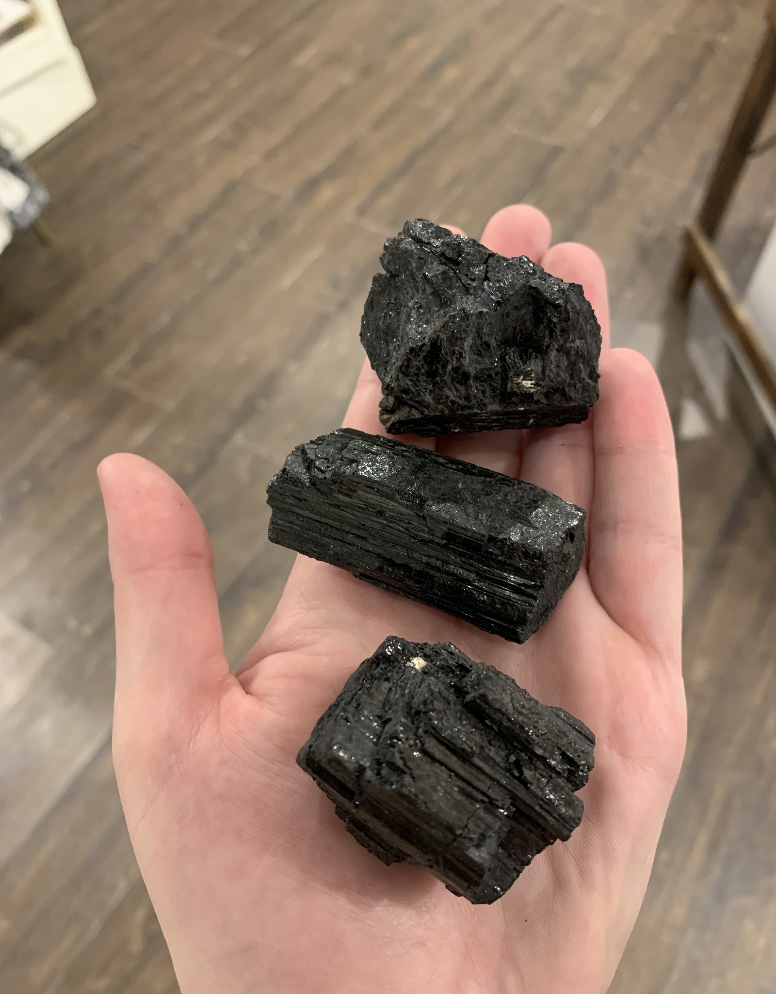Black Tourmaline Rough | 25-50 MM | Brazil