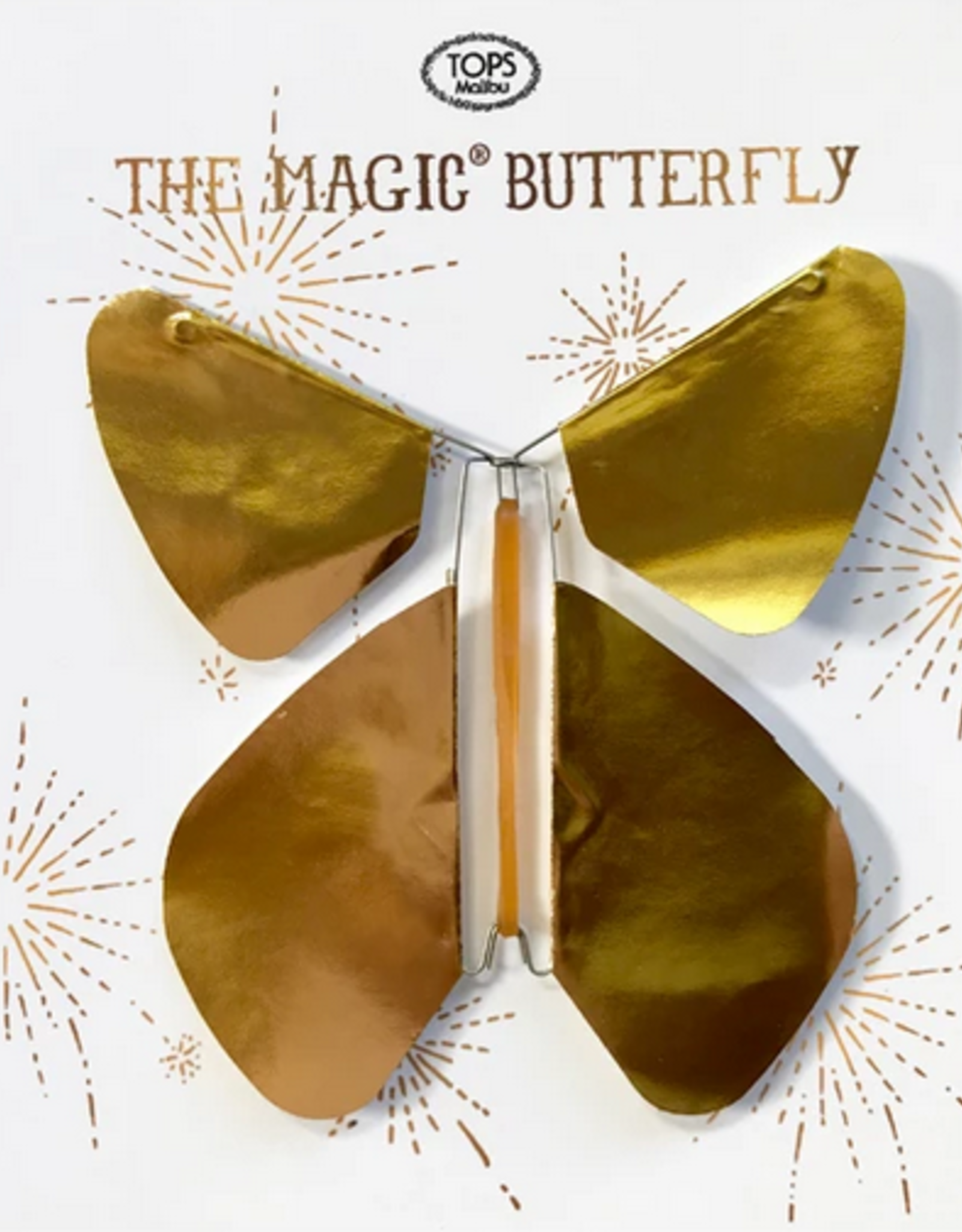 TOPS Malibu Metallic Flying Magic Butterfly