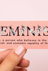 Feminist Definition Vinyl Sticker