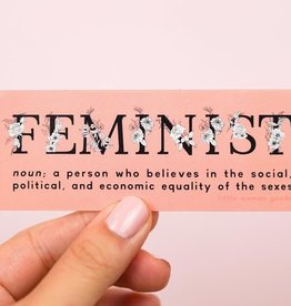 Feminist Definition Vinyl Sticker