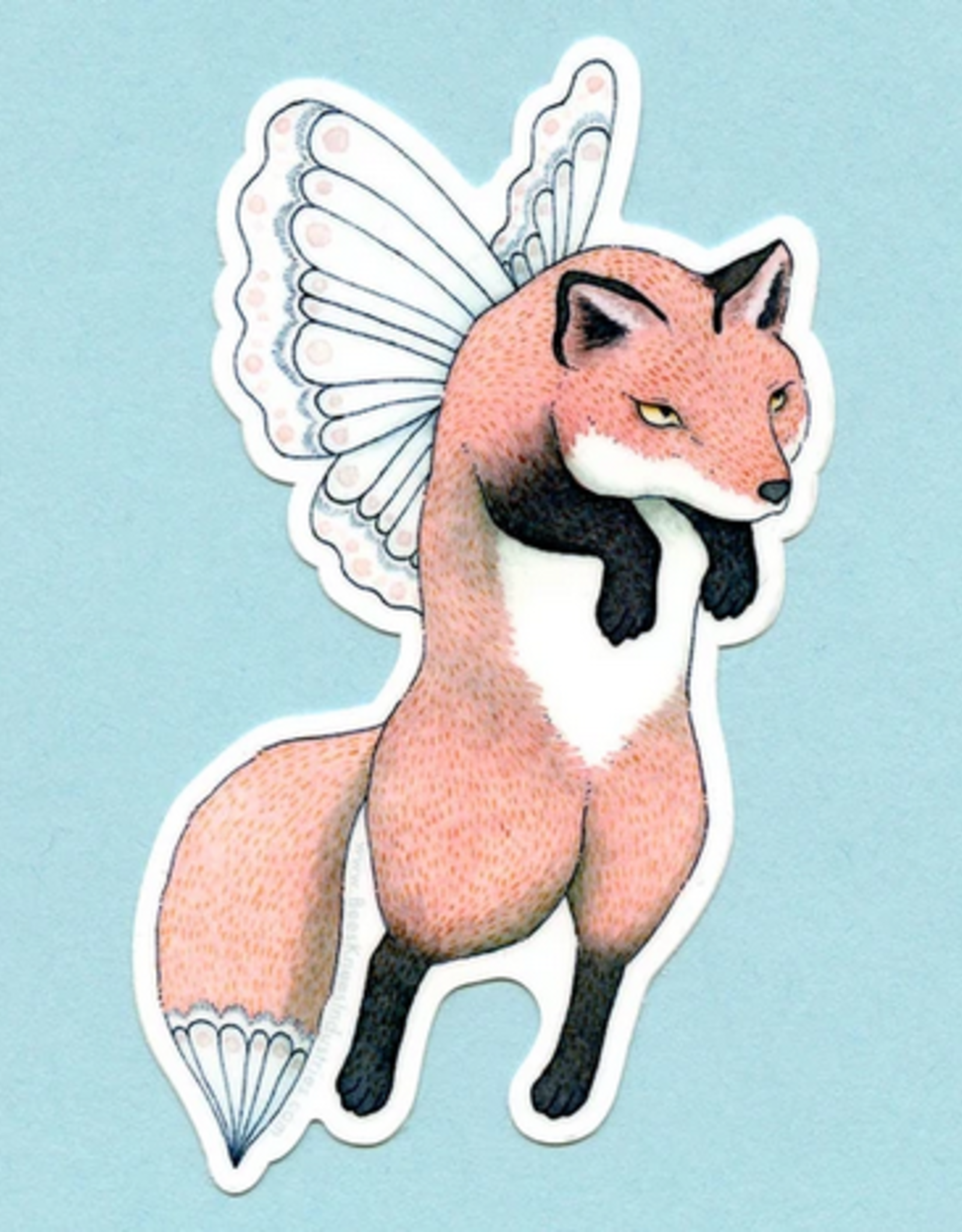 Fox Faerie Vinyl Sticker*