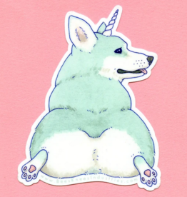 Unicorgi Vinyl Sticker*