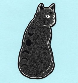 Moon Phase Cat Vinyl Sticker*