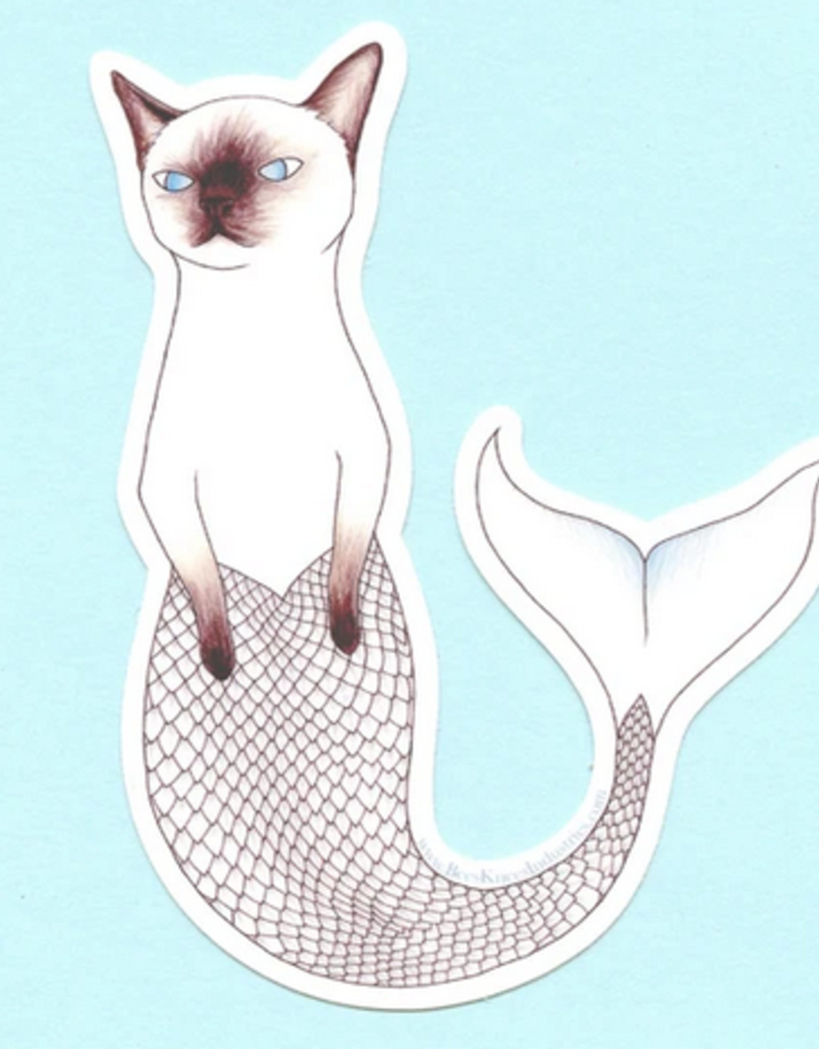 Purrmaid Vinyl Sticker*