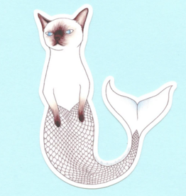 Bee's Knees Industries Purrmaid Vinyl Sticker*