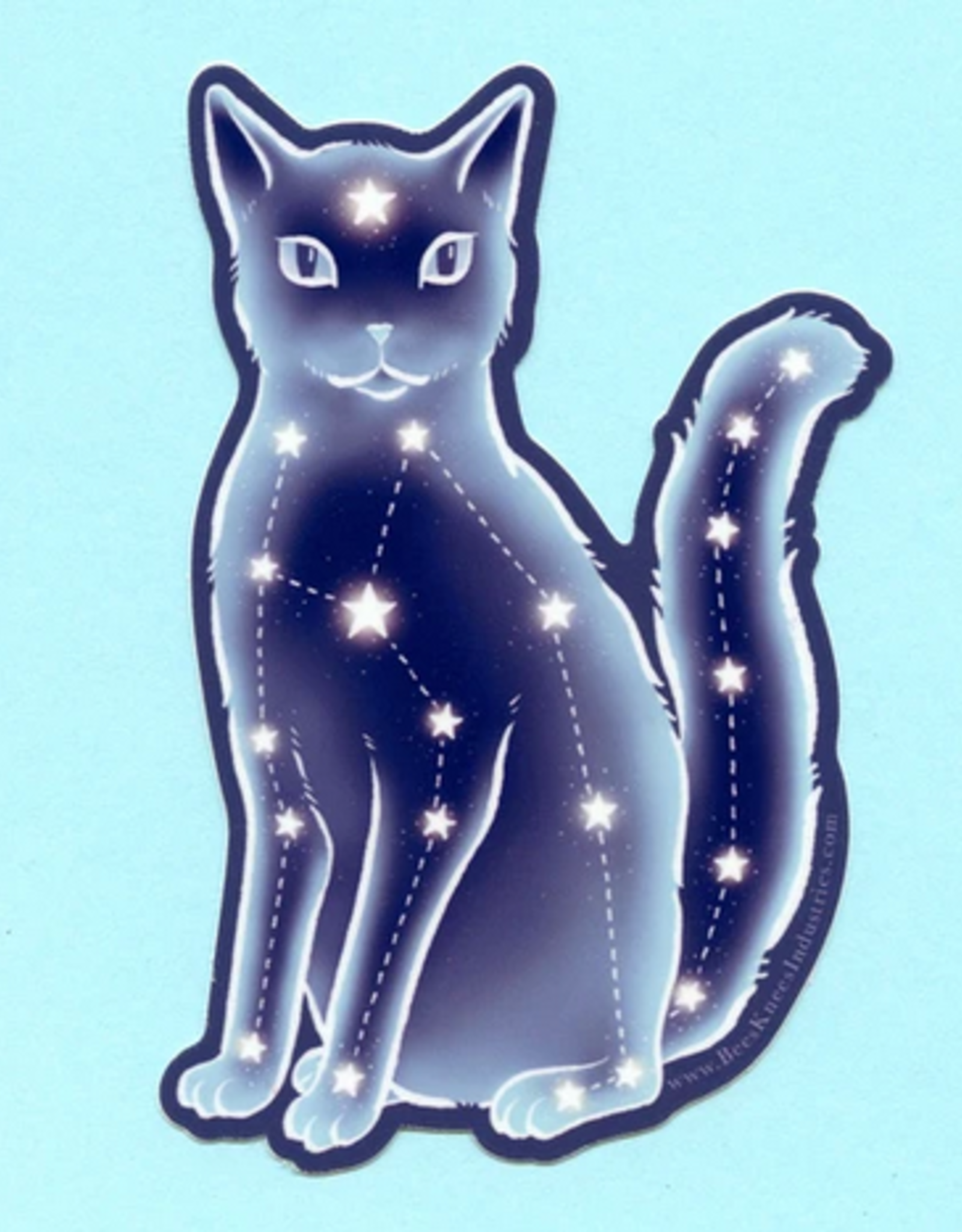 Celestial Cat Vinyl Sticker*