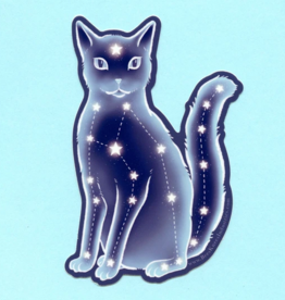 Celestial Cat Vinyl Sticker*
