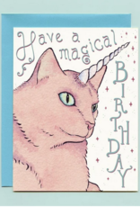 Caticorn Birthday Card