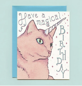 Bee's Knees Industries Caticorn Birthday Card