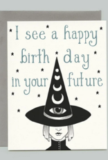 Bee's Knees Industries Third Eye Witch Birthday Card*