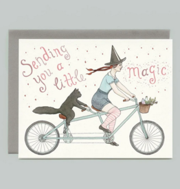 Bee's Knees Industries *Tandem Witch Sympathy and Encouragement Card