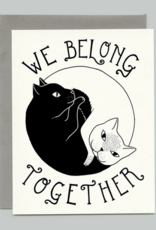 Yin Yang Cats Love and Friendship Card