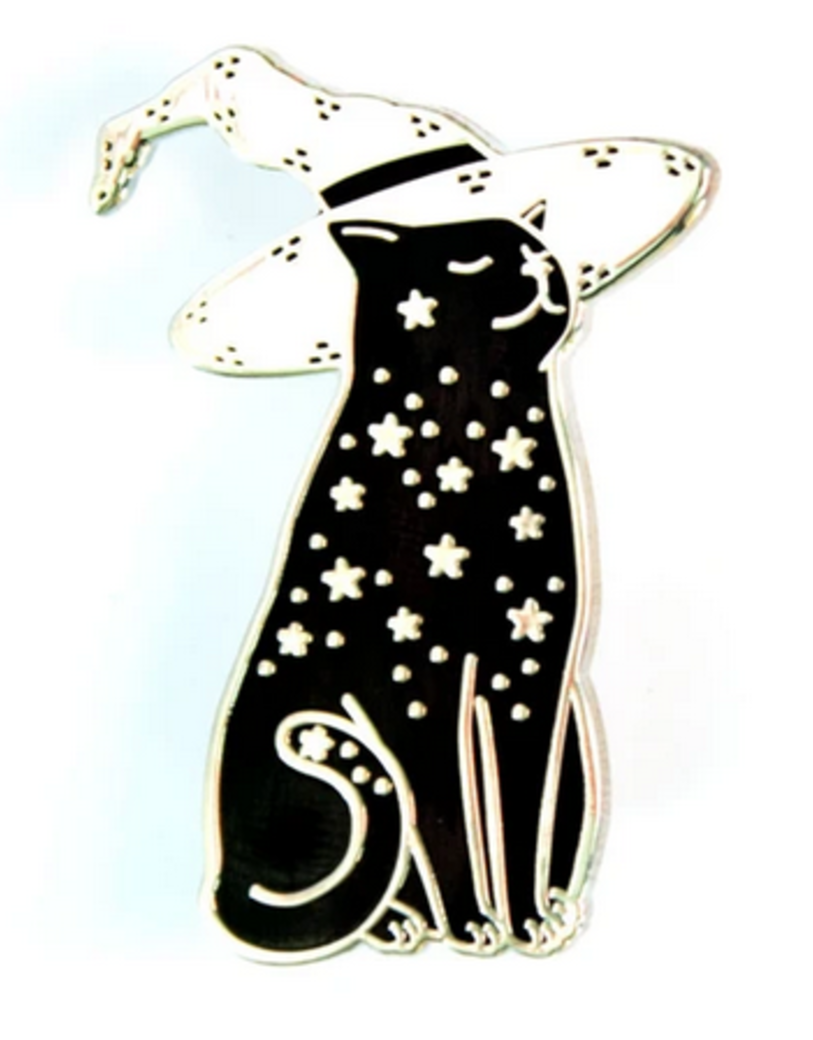 Starry Witchcat Enamel Pin*