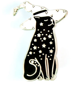 Bee's Knees Industries Starry Witchcat Enamel Pin*