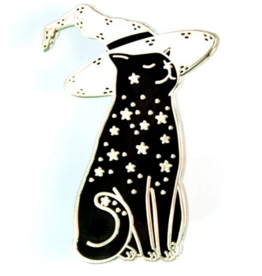 Starry Witchcat Enamel Pin*