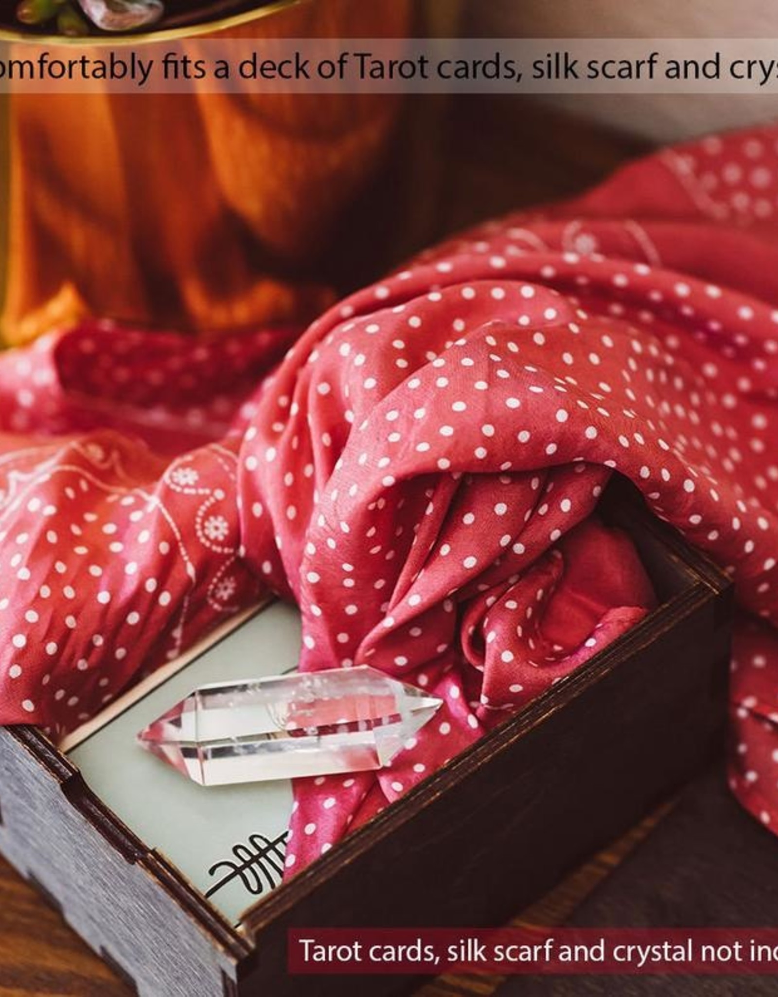 *Ouija Board Full Color Tarot Card Box: 4"x6"