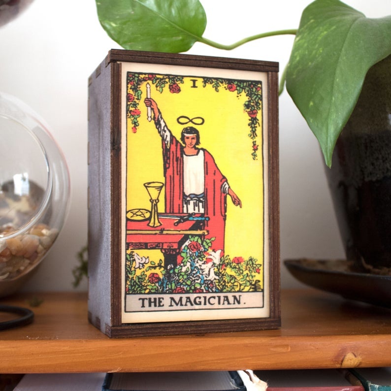 Tarot - 1 - The Magician Full Color Stash Box Tarot - 1 - The Magician Full Color Stash Box