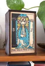 *Tarot - 2 - The High Priestess Full Color Box: 4"x6"