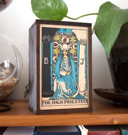 *Tarot - 2 - The High Priestess Full Color Box: 4"x6"