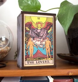 *Tarot - 6 - The Lovers Full Color Box: 4"x6"