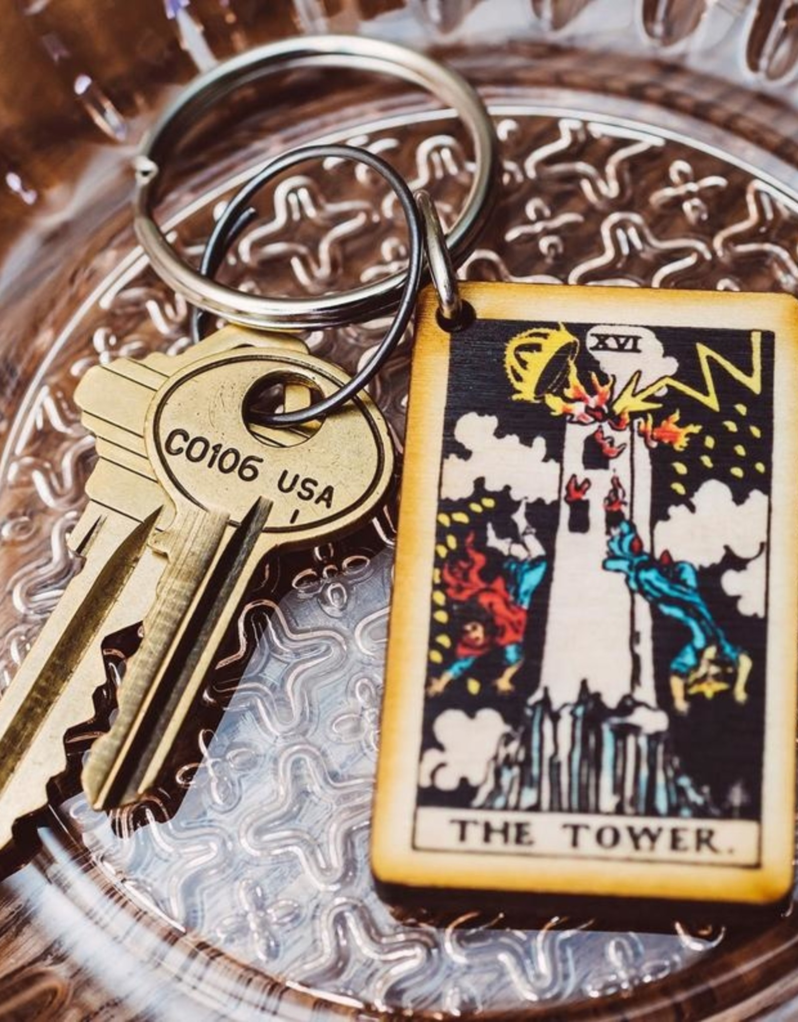 Tarot Keychain (XIII-XXI)