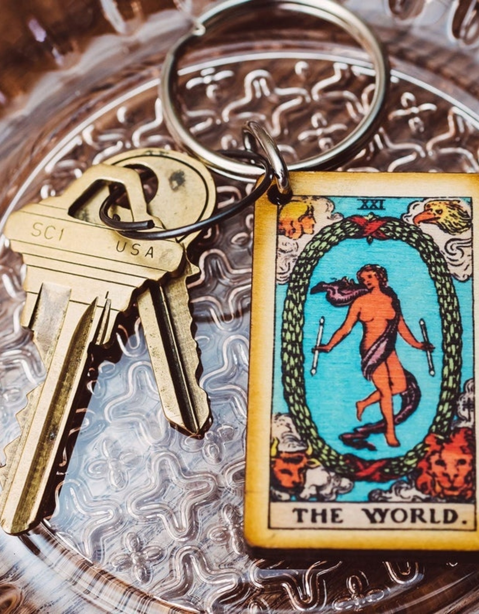 Tarot Keychain (XIII-XXI)