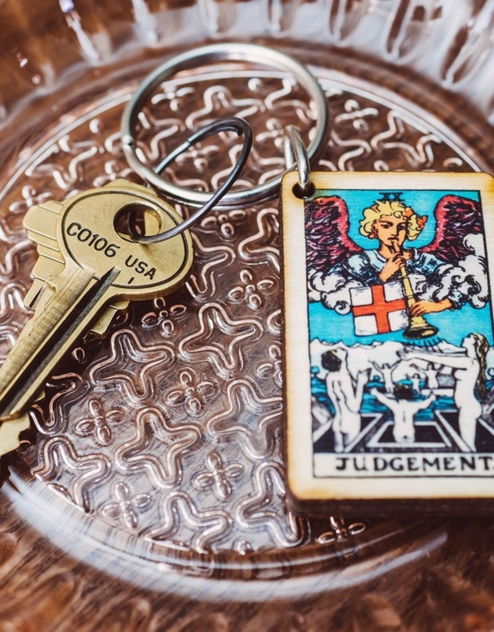 Tarot Keychain (XIII-XXI)