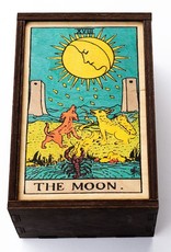 *Tarot - 18 - The Moon Full Color Box: 4"x6"