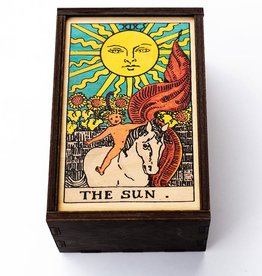 Most Amazing Tarot - 19 - The Sun Full Color Box: 4"x6"