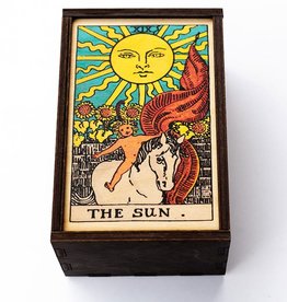 *Tarot - 19 - The Sun Full Color Box: 4"x6"