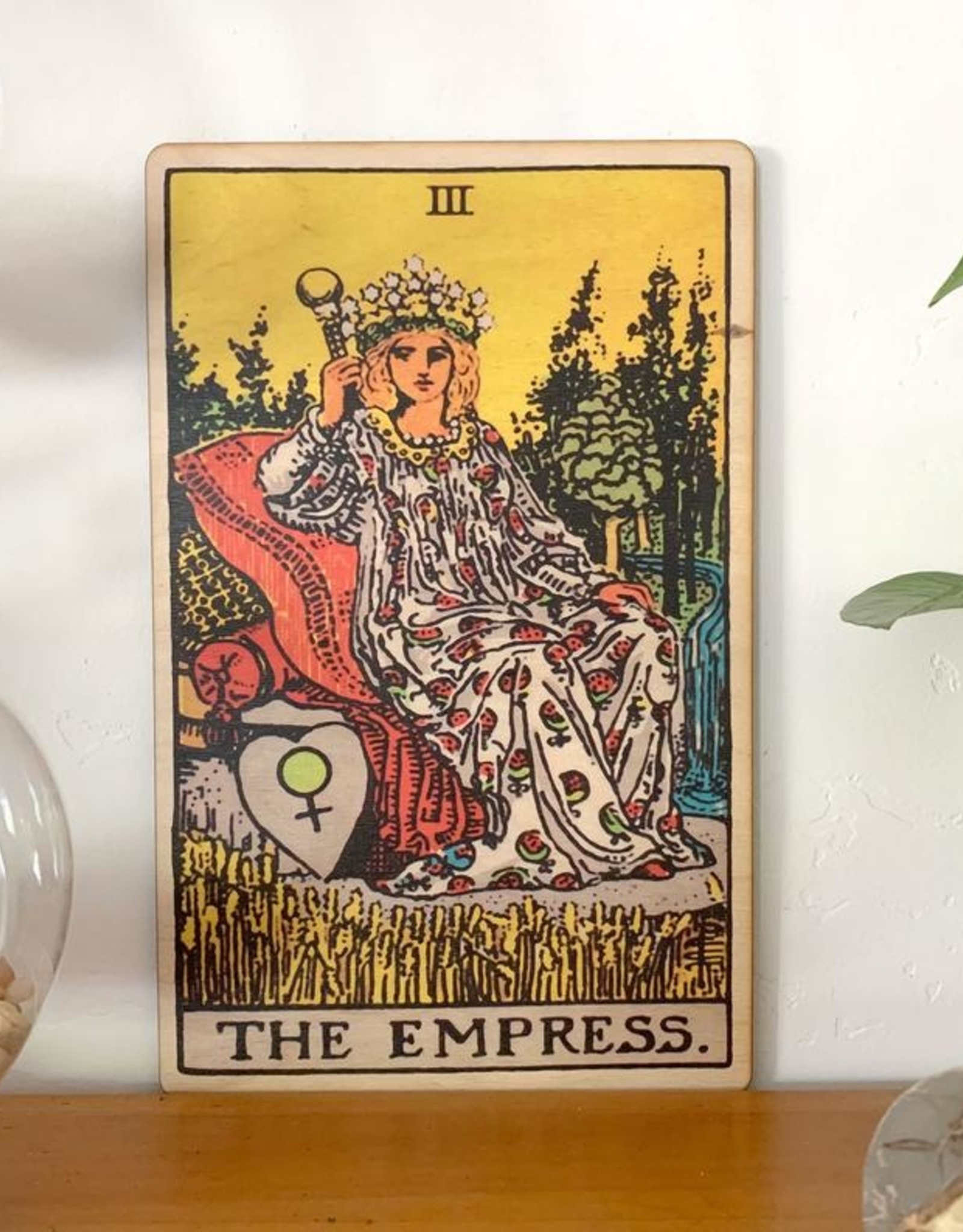 *Tarot Full Color Wood Wall Art