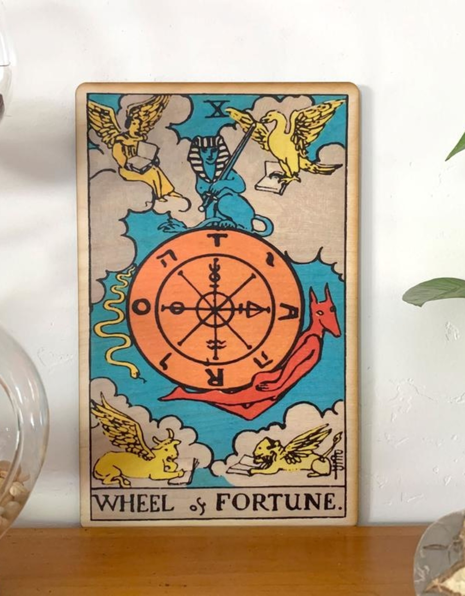 *Tarot Full Color Wood Wall Art