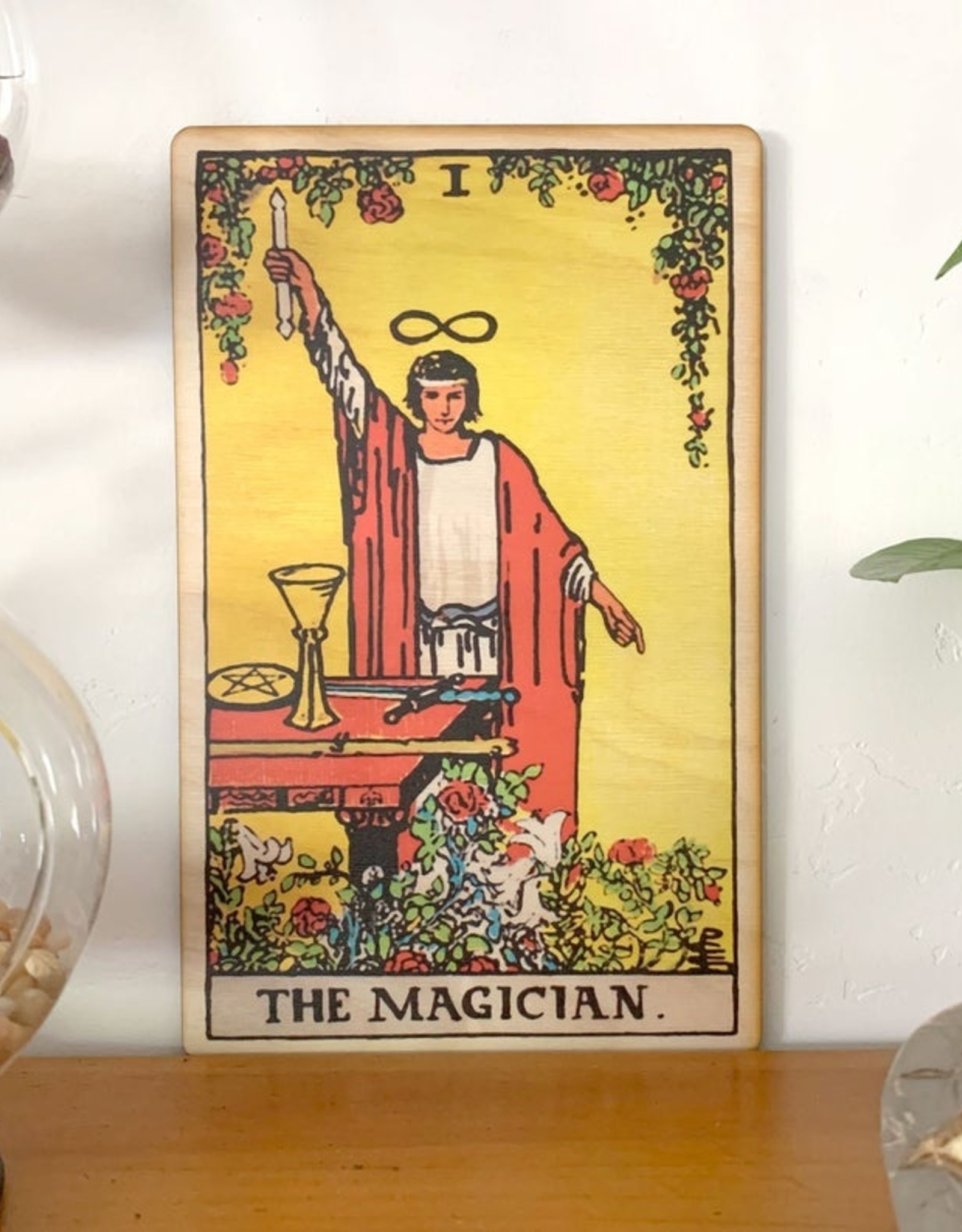 *Tarot Full Color Wood Wall Art