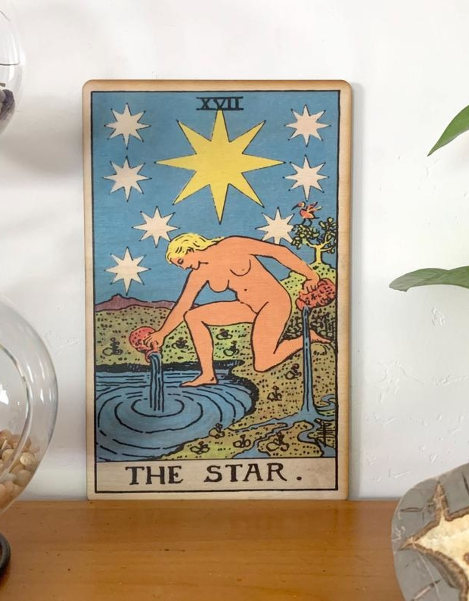 *Tarot Full Color Wood Wall Art