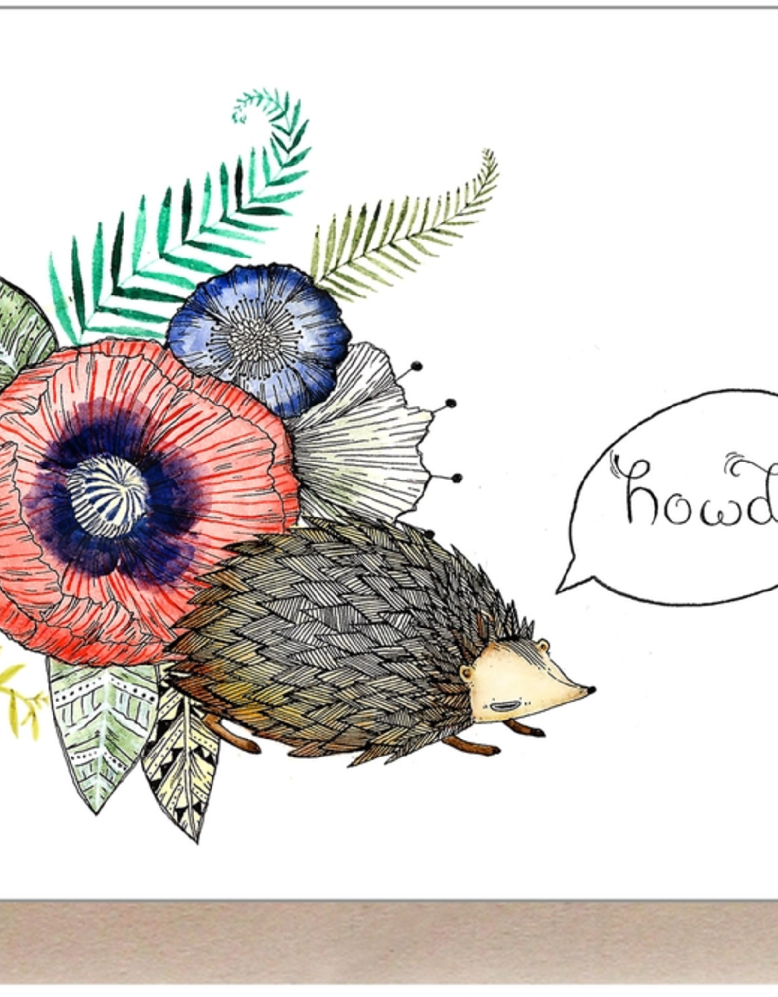 *Howdy Greeting Card