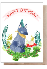 Birthday Cub Greeting Card