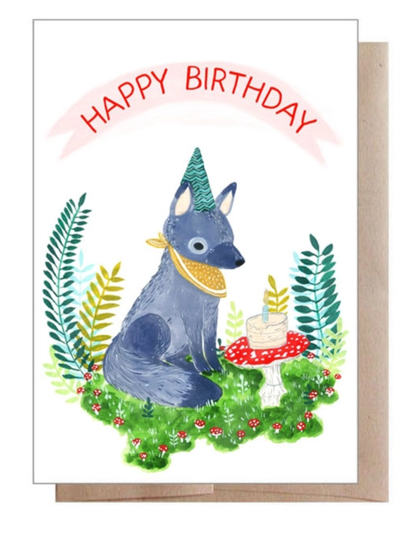 Birthday Cub Greeting Card