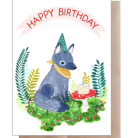 Birthday Cub Greeting Card