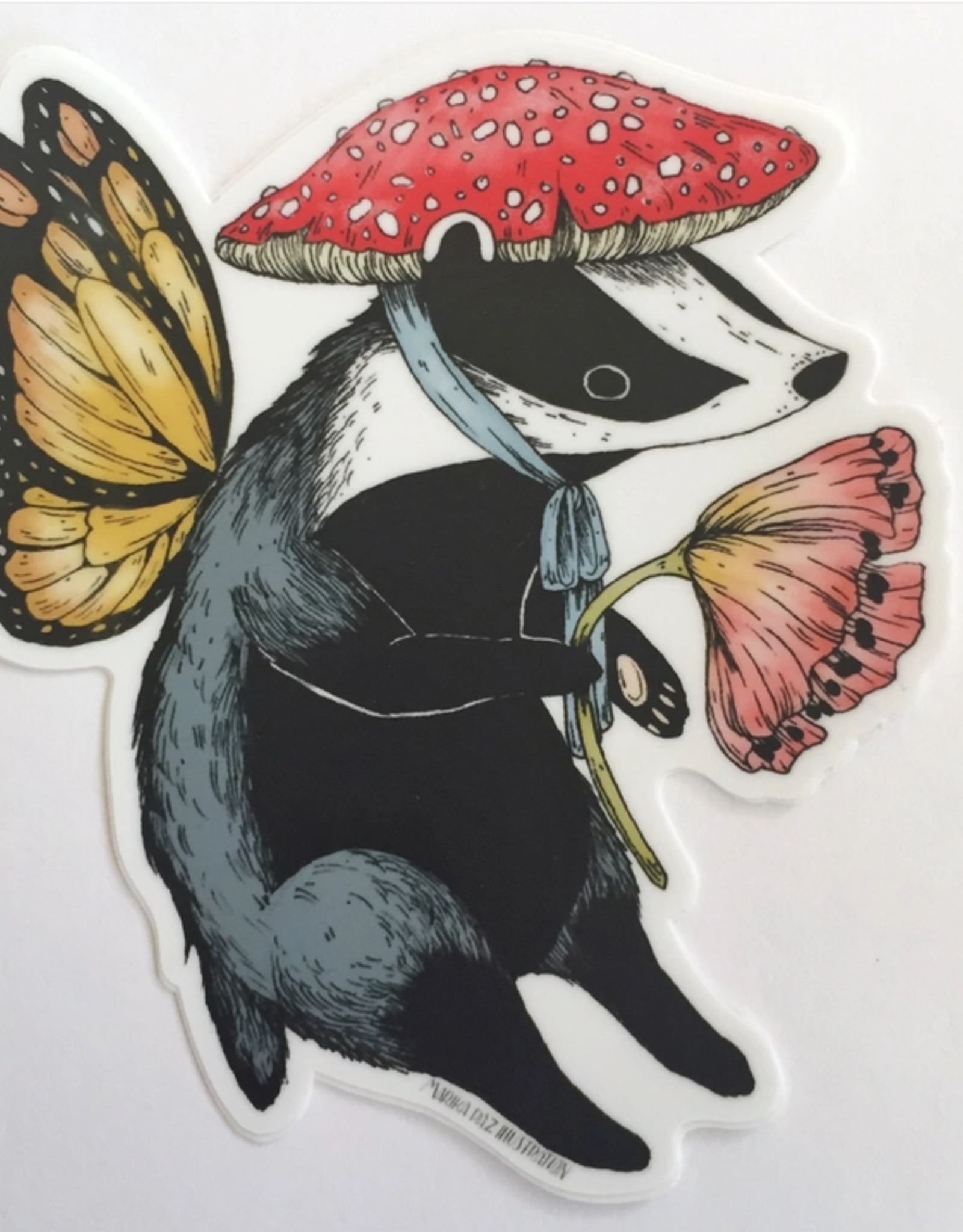 Badger Fairy Sticker*