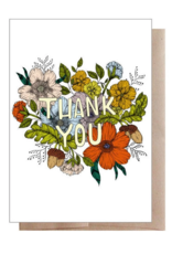 Marika Paz Illustration Thank You Greeting Card