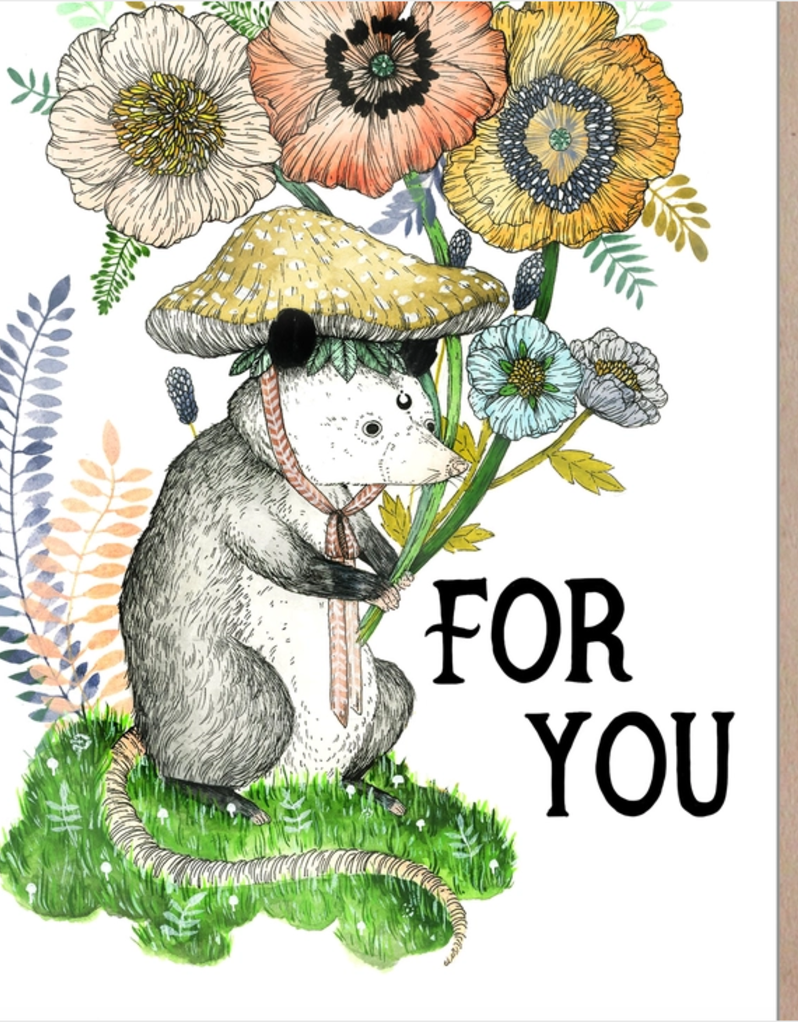 Marika Paz Illustration For You Greeting Card