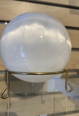 Selenite Sphere | 115-120mm | Morocco