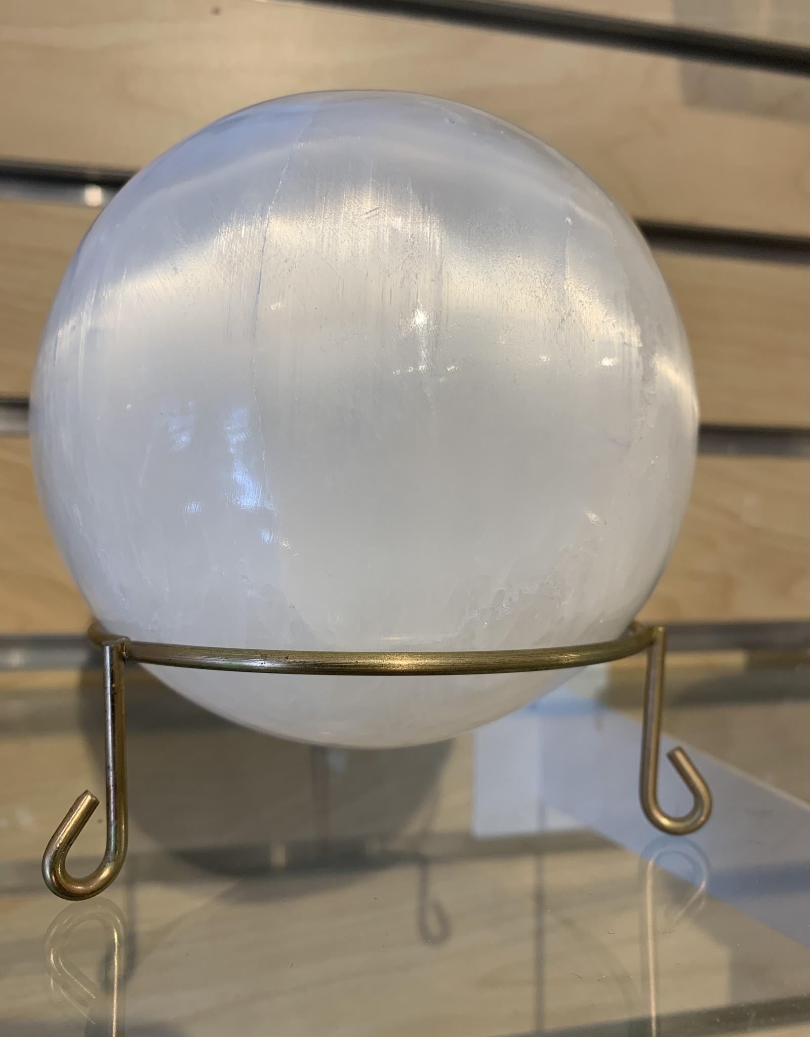 Selenite Sphere | 115-120mm | Morocco