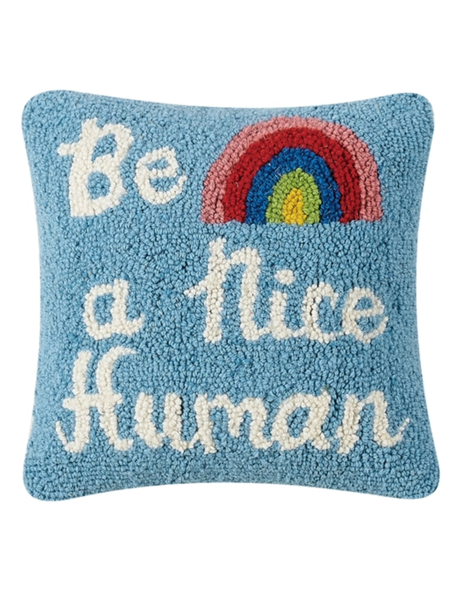 Be a Nice Human Hook Pillow